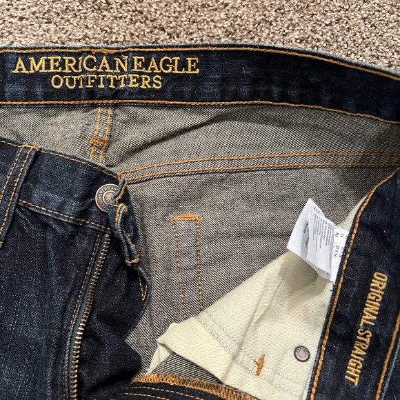 Men’s American Eagle size W32 L34 Original Straight jeans. - Picture 3 of 3